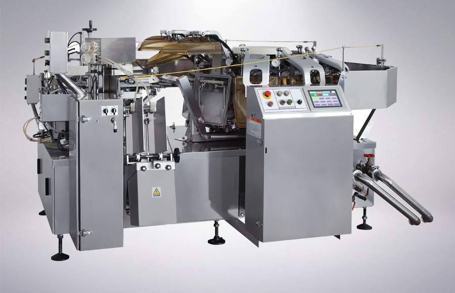 XG8-ZK10-200全自動(dòng)旋轉(zhuǎn)給袋式真空包裝機(jī)